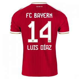 FC Bayern Mnichov Luis Diaz 14 Domácí 2026-27 - Fotbalové Dresy (S/S)