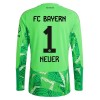 FC Bayern Mnichov Neuer 1 Brankářské Domácí 2026-27 - Fotbalové Dresy (L/S)