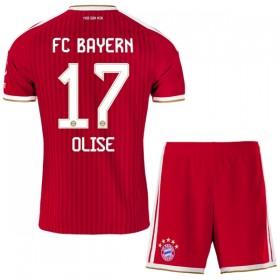 FC Bayern Mnichov Olise 17 Domácí 2026-27 - Dětské Fotbalové Dresy (S/S)