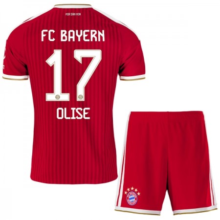 FC Bayern Mnichov Olise 17 Domácí 2026-27 - Dětské Fotbalové Dresy (S/S) FC Bayern Mnichov Olise 17 Domácí 2026-27 - Dětské Fotbalové Dresy (S/S)