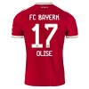 FC Bayern Mnichov Olise 17 Domácí 2026-27 - Dětské Fotbalové Dresy (S/S)