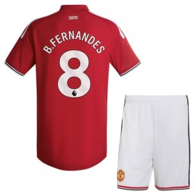 Manchester United B. Fernandes 8 Domácí 2026-27 - Dětské Fotbalové Dresy (S/S)