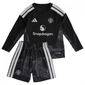 Manchester United Brankářské Domácí 2026-27 - Dětské Fotbalové Dresy (L/S)