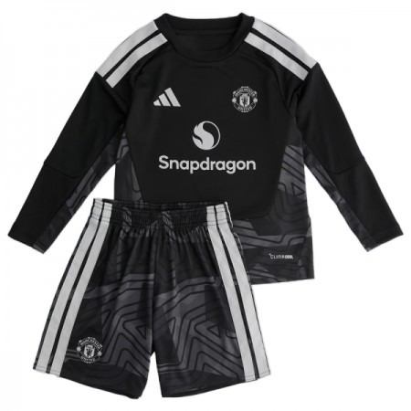 Manchester United Brankářské Domácí 2026-27 - Dětské Fotbalové Dresy (L/S)