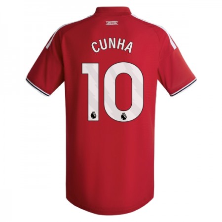 Manchester United Cunha 10 Domácí 2026-27 - Fotbalové Dresy (S/S)