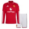Manchester United Domácí 2026-27 - Dětské Fotbalové Dresy (L/S)