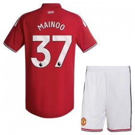 Manchester United Mainoo 37 Domácí 2026-27 - Dětské Fotbalové Dresy (S/S)