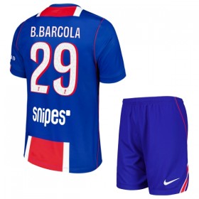 Paris Saint-Germain Bradley Barcola 29 Domácí 2026-27 - Dětské Fotbalové Dresy (S/S)