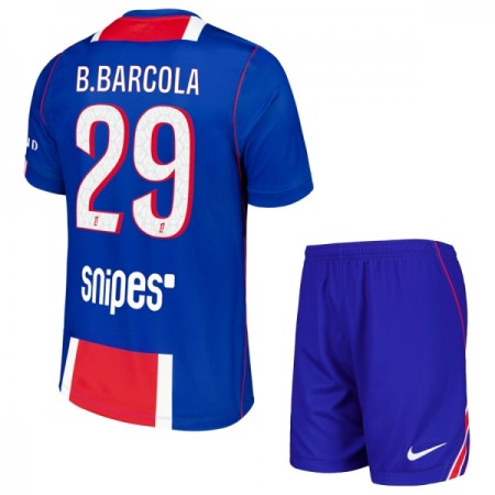 Paris Saint-Germain Bradley Barcola 29 Domácí 2026-27 - Dětské Fotbalové Dresy (S/S) Paris Saint-Germain Bradley Barcola 29 Domácí 2026-27 - Dětské Fotbalové Dresy (S/S)