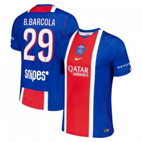 Paris Saint-Germain Bradley Barcola 29 Domácí 2026-27 - Fotbalové Dresy (S/S)