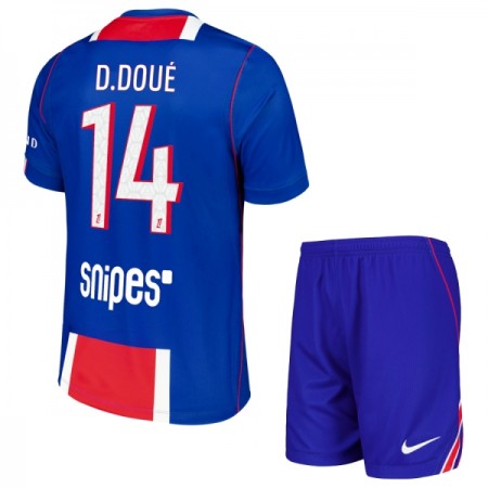 Paris Saint-Germain Desire Doue 14 Domácí 2026-27 - Dětské Fotbalové Dresy (S/S) Paris Saint-Germain Desire Doue 14 Domácí 2026-27 - Dětské Fotbalové Dresy (S/S)