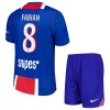 Paris Saint-Germain Fabian 8 Domácí 2026-27 - Dětské Fotbalové Dresy (S/S) Paris Saint-Germain Fabian 8 Domácí 2026-27 - Dětské Fotbalové Dresy (S/S)