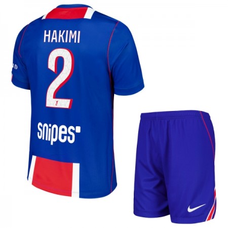 Paris Saint-Germain Hakimi 2 Domácí 2026-27 - Dětské Fotbalové Dresy (S/S) Paris Saint-Germain Hakimi 2 Domácí 2026-27 - Dětské Fotbalové Dresy (S/S)