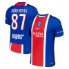 Paris Saint-Germain Joao Neves 87 Domácí 2026-27 - Fotbalové Dresy (S/S) Paris Saint-Germain Joao Neves 87 Domácí 2026-27 - Fotbalové Dresy (S/S)