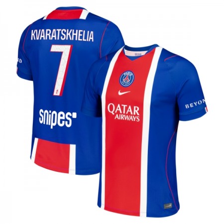 Paris Saint-Germain Kvaratskhelia 7 Domácí 2026-27 - Fotbalové Dresy (S/S) Paris Saint-Germain Kvaratskhelia 7 Domácí 2026-27 - Fotbalové Dresy (S/S)