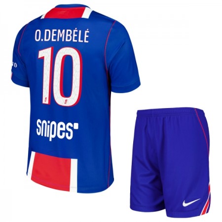 Paris Saint-Germain O. Dembele 10 Domácí 2026-27 - Dětské Fotbalové Dresy (S/S) Paris Saint-Germain O. Dembele 10 Domácí 2026-27 - Dětské Fotbalové Dresy (S/S)