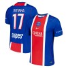 Paris Saint-Germain Vitinha 17 Domácí 2026-27 - Fotbalové Dresy (S/S) Paris Saint-Germain Vitinha 17 Domácí 2026-27 - Fotbalové Dresy (S/S)