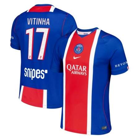 Paris Saint-Germain Vitinha 17 Domácí 2026-27 - Fotbalové Dresy (S/S) Paris Saint-Germain Vitinha 17 Domácí 2026-27 - Fotbalové Dresy (S/S)