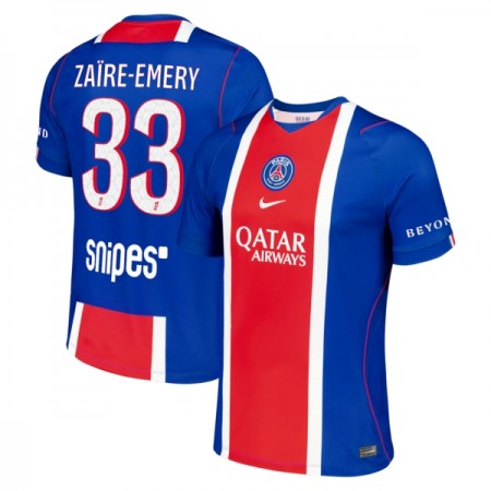 Paris Saint-Germain Zaire Emery 33 Domácí 2026-27 - Fotbalové Dresy (S/S)