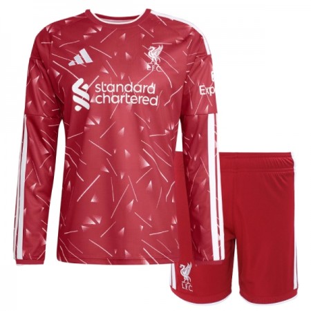 Liverpool Domácí 2026-27 - Dětské Fotbalové Dresy (L/S)