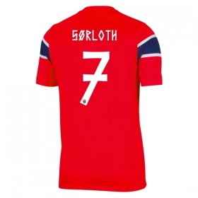 Norsko Sorloth 7 Domácí MS 2026 - Fotbalové Dresy (S/S)