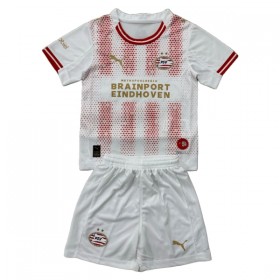 PSV Eindhoven Čtvrtý 2025-26 - Dětské Fotbalové Dresy (S/S)