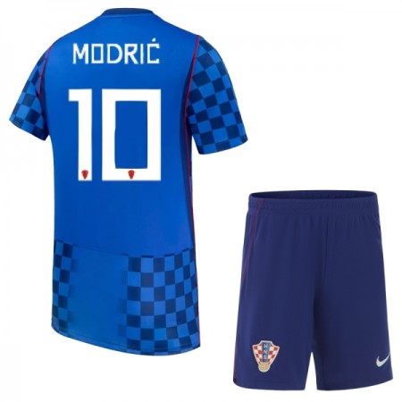 Chorvatsko Modrić 10 Venkovní MS 2026 - Dětské Fotbalové Dresy (S/S) Chorvatsko Modrić 10 Venkovní MS 2026 - Dětské Fotbalové Dresy (S/S)