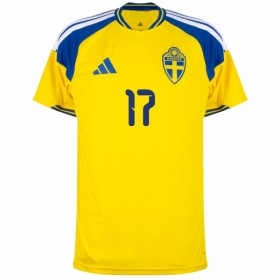 Švédsko Gyokeres 17 Domácí MS 2026 - Fotbalové Dresy (S/S)