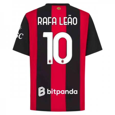AC Milán Rafael Leao 10 Domácí 2026-27 - Fotbalové Dresy (S/S)