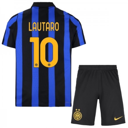 Inter Milán Lautaro 10 Domácí 2026-27 - Dětské Fotbalové Dresy (S/S) Inter Milán Lautaro 10 Domácí 2026-27 - Dětské Fotbalové Dresy (S/S)