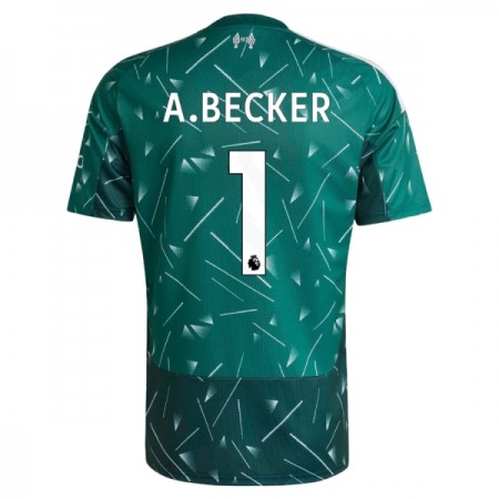 Liverpool A. Becker 1 Brankářské Domácí Zelená 2026-27 - Fotbalové Dresy (S/S) Liverpool A. Becker 1 Brankářské Domácí Zelená 2026-27 - Fotbalové Dresy (S/S)