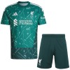 Liverpool Brankářské Domácí Zelená 2026-27 - Dětské Fotbalové Dresy (S/S) Liverpool Brankářské Domácí Zelená 2026-27 - Dětské Fotbalové Dresy (S/S)