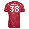 Liverpool Gravenberch 38 Domácí 2026-27 - Dětské Fotbalové Dresy (S/S)