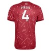 Liverpool Virgil 4 Domácí 2026-27 - Fotbalové Dresy (S/S)