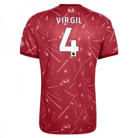 Liverpool Virgil 4 Domácí 2026-27 - Fotbalové Dresy (S/S)