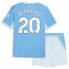 Manchester City Bernardo 20 Domácí 2026-27 - Dětské Fotbalové Dresy (S/S) Manchester City Bernardo 20 Domácí 2026-27 - Dětské Fotbalové Dresy (S/S)