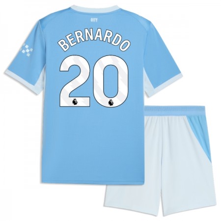 Manchester City Bernardo 20 Domácí 2026-27 - Dětské Fotbalové Dresy (S/S) Manchester City Bernardo 20 Domácí 2026-27 - Dětské Fotbalové Dresy (S/S)