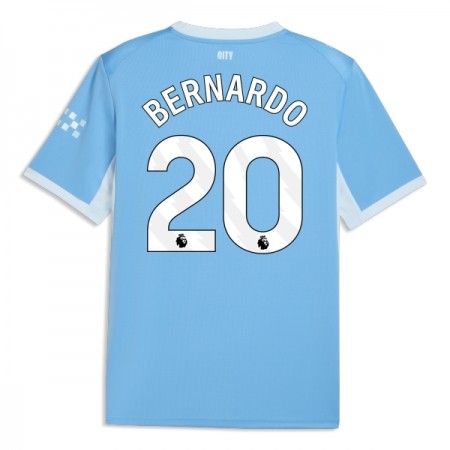 Manchester City Bernardo 20 Domácí 2026-27 - Fotbalové Dresy (S/S)