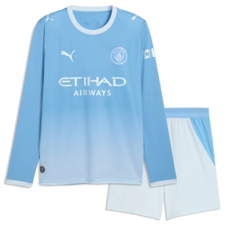 Manchester City Domácí 2026-27 - Dětské Fotbalové Dresy (L/S) Manchester City Domácí 2026-27 - Dětské Fotbalové Dresy (L/S)