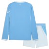 Manchester City Domácí 2026-27 - Dětské Fotbalové Dresy (L/S)
