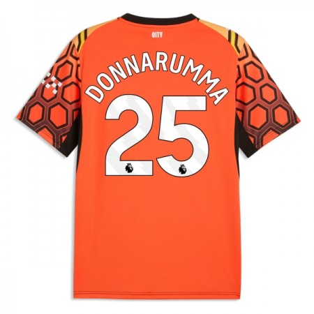 Manchester City Donnarumma 25 Brankářské Alternativní oranžový 2026-27 - Fotbalové Dresy (S/S) Manchester City Donnarumma 25 Brankářské Alternativní oranžový 2026-27 - Fotbalové Dresy (S/S)