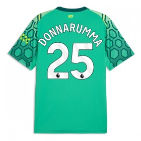 Manchester City Donnarumma 25 Brankářské Domácí Zelená 2026-27 - Fotbalové Dresy (S/S)