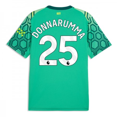 Manchester City Donnarumma 25 Brankářské Domácí Zelená 2026-27 - Fotbalové Dresy (S/S) Manchester City Donnarumma 25 Brankářské Domácí Zelená 2026-27 - Fotbalové Dresy (S/S)