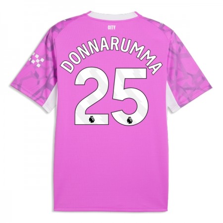 Manchester City Donnarumma 25 Brankářské Venkovní Růžová 2026-27 - Fotbalové Dresy (S/S) Manchester City Donnarumma 25 Brankářské Venkovní Růžová 2026-27 - Fotbalové Dresy (S/S)