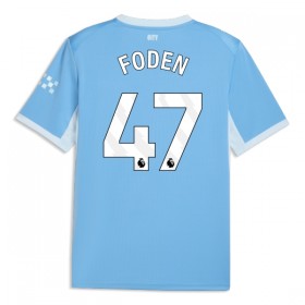 Manchester City Foden 47 Domácí 2026-27 - Fotbalové Dresy (S/S)