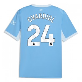 Manchester City Gvardiol 24 Domácí 2026-27 - Fotbalové Dresy (S/S)