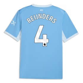 Manchester City Reijnders 4 Domácí 2026-27 - Fotbalové Dresy (S/S)