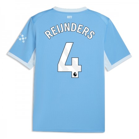 Manchester City Reijnders 4 Domácí 2026-27 - Fotbalové Dresy (S/S)