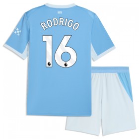 Manchester City Rodrigo 16 Domácí 2026-27 - Dětské Fotbalové Dresy (S/S)