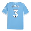 Manchester City Ruben 3 Domácí 2026-27 - Fotbalové Dresy (S/S) Manchester City Ruben 3 Domácí 2026-27 - Fotbalové Dresy (S/S)